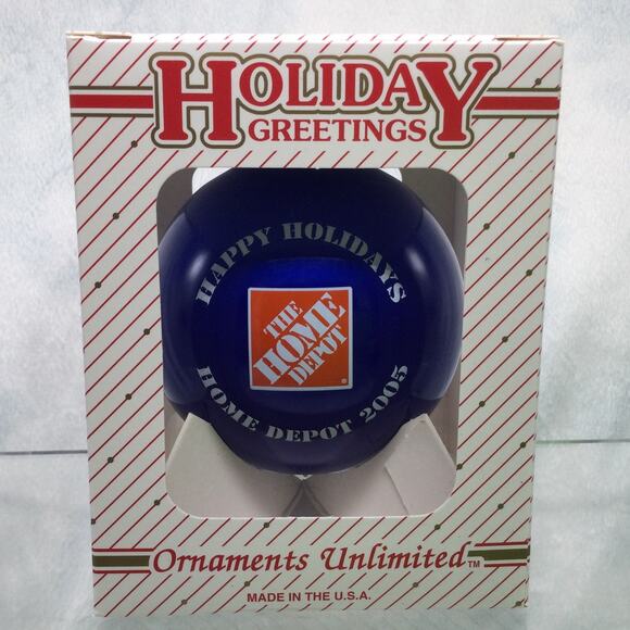 The Home Depot Collectable Christmas Ornaments lot of 7 - Picture 9 of 16